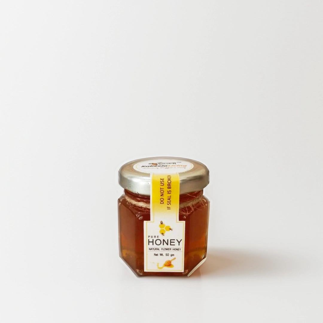 Organic Flower Honey | Unprocessed Original Honey | No Suger Added ( 50gms )