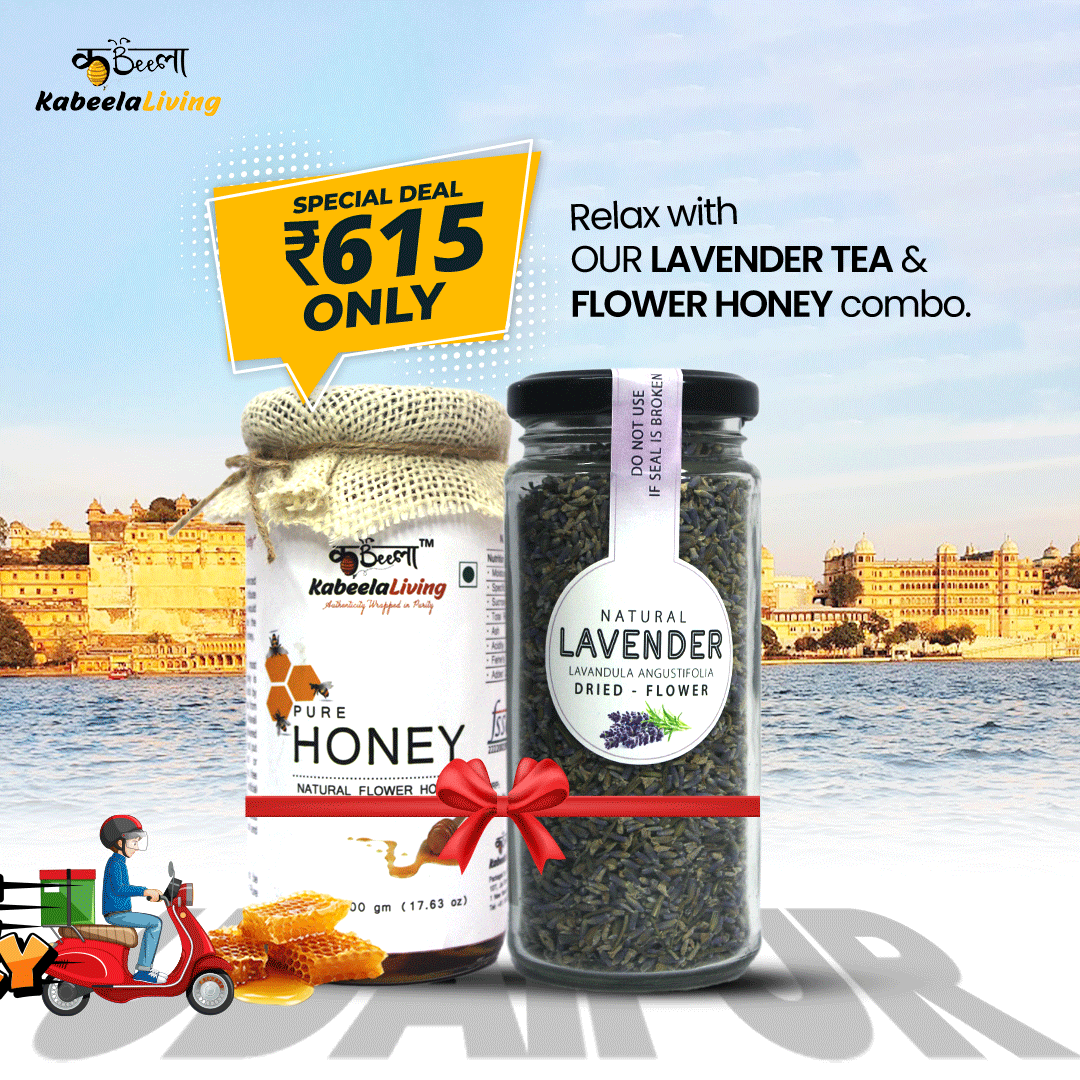 Lavender Tea and Flower Honey