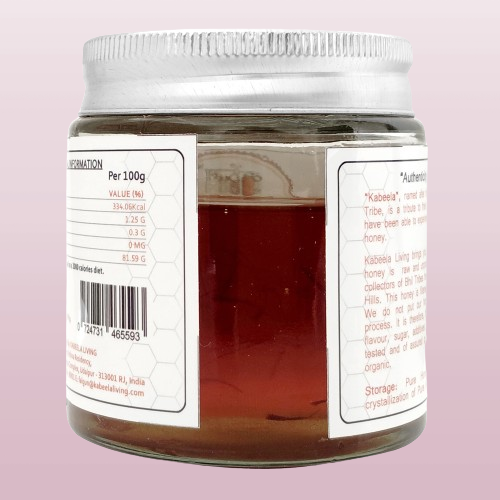 Ayurvedic Saffron Honey | Pure, Raw, Unprocessed Saffron Honey | 250g