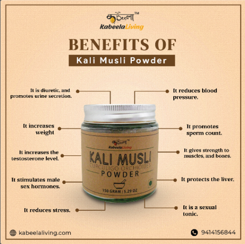 Kali Musli Powder (Curculigo Orchiodes) 150 Gram