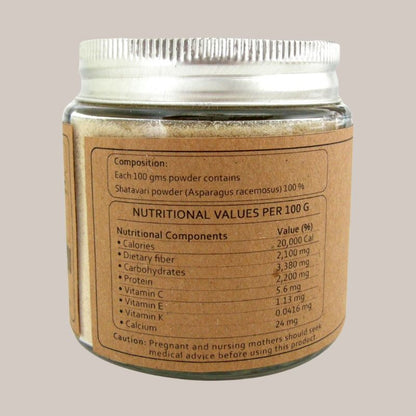 Shatavari Powder | Asparagus Racemosus | Root Powder ( 100Gms )
