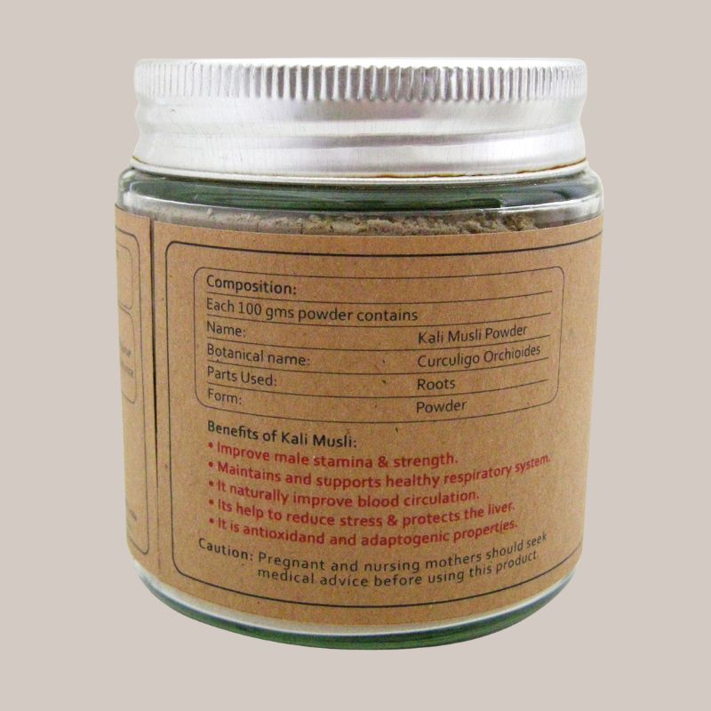 Kali Musli Powder (Curculigo Orchiodes) 150 Gram