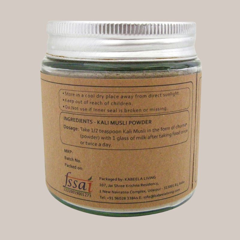 Kali Musli Powder (Curculigo Orchiodes) 150 Gram