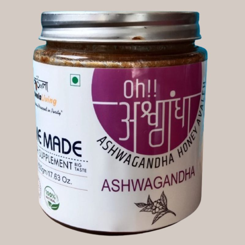 Ashwagandha Avaleh | Ashwagandha Honey Avaleh | 100% Organic (500 gms)