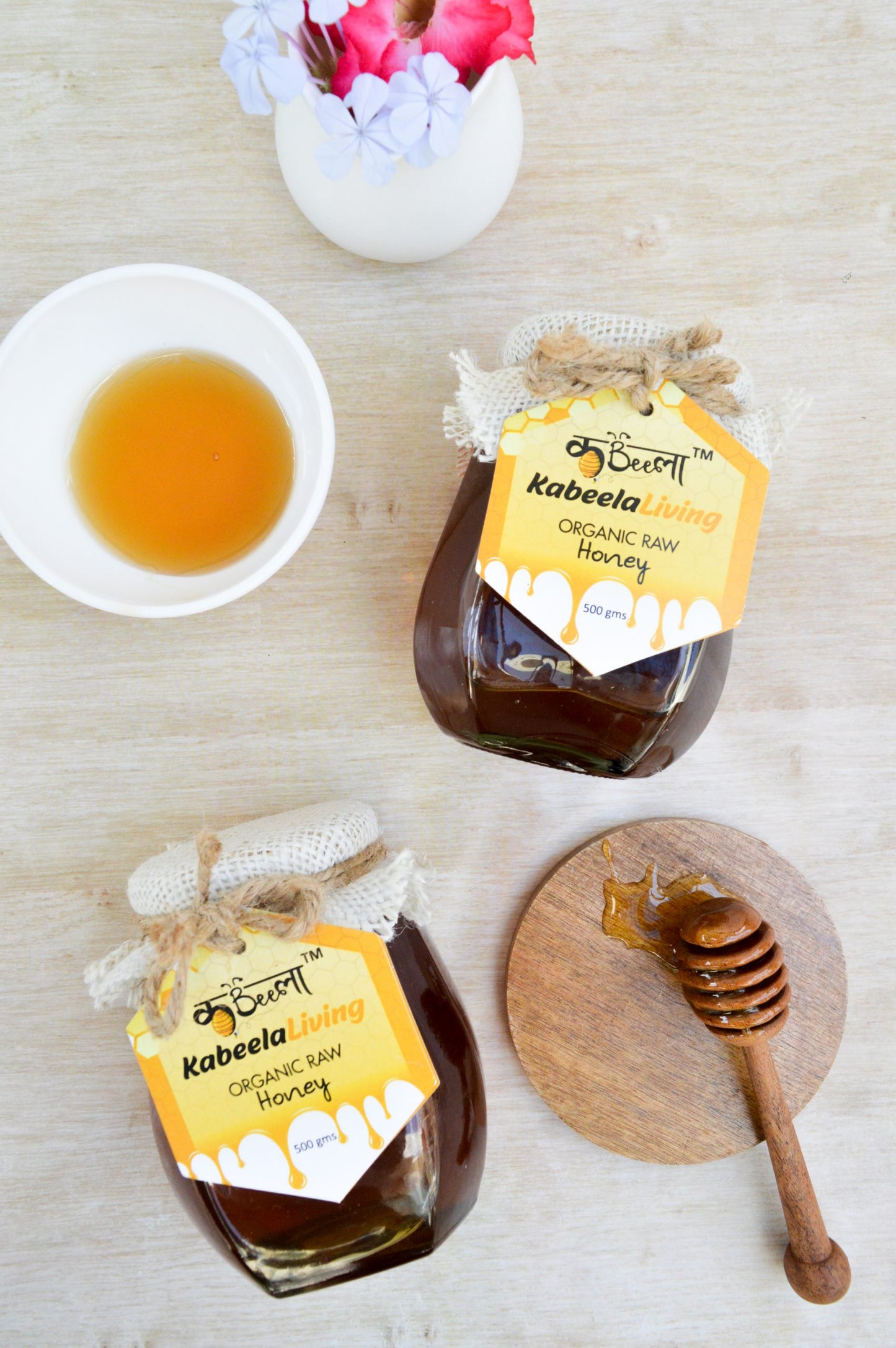 Organic Raw Honey | 100% Natural (1kg Pack)