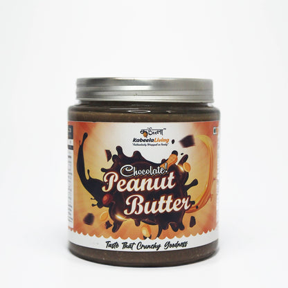 Chocolate Peanut Butter |  Crunchy Healthy Chocolate Peanut Butter | ( 500gm )