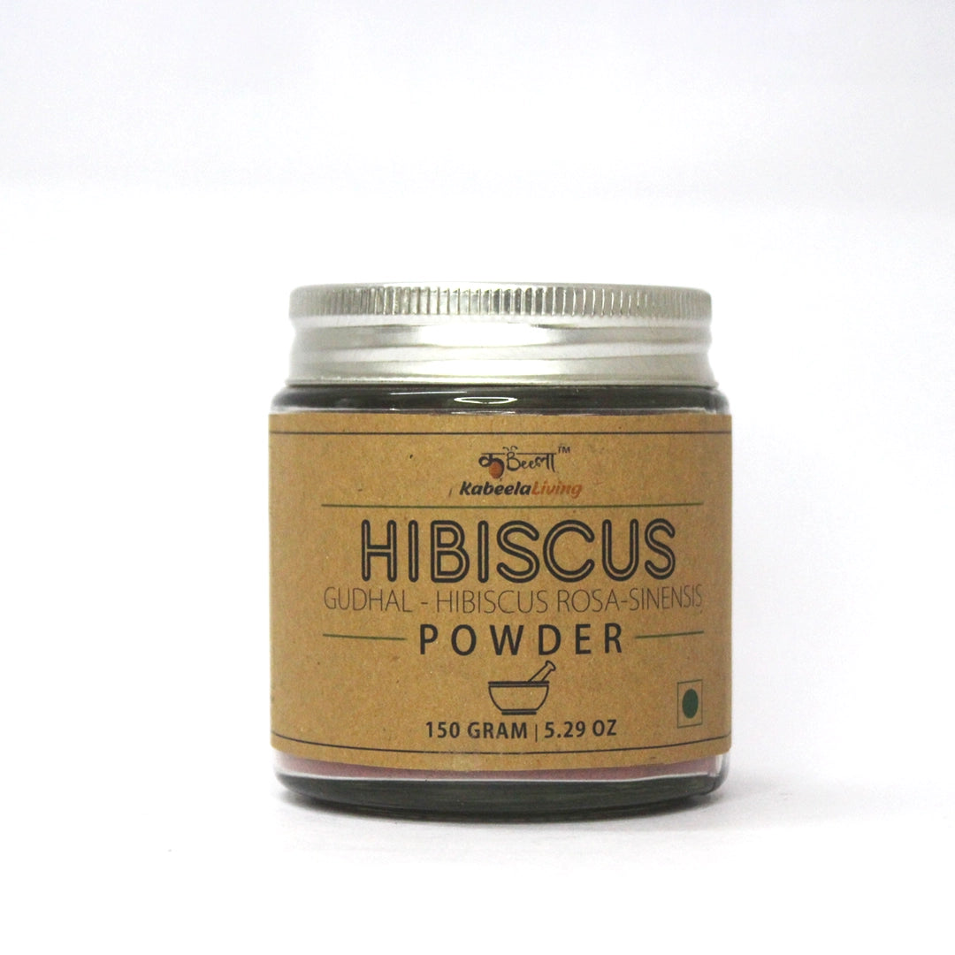 Natural Hibiscus Flower Powder | Hibiscus Gudhal Powder (150Gram)