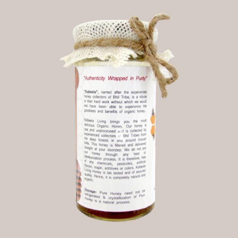 Organic Flower Honey | Unprocessed Original Honey | No Suger Added ( 200gms )