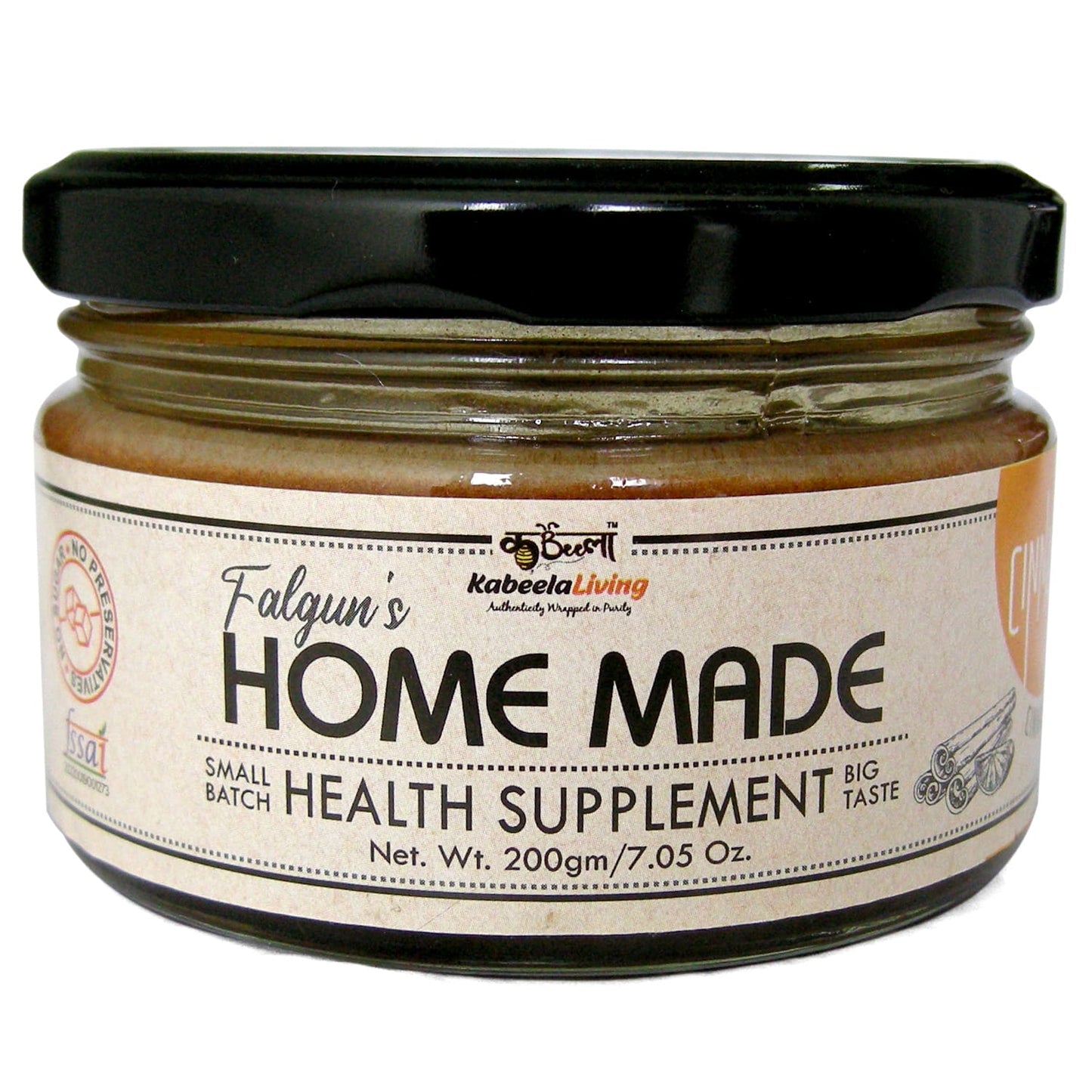 Cinnamon Lemon Honey | organic Cinnamon Honey | Cinnahon | 100% Natural ( 200 Gms)