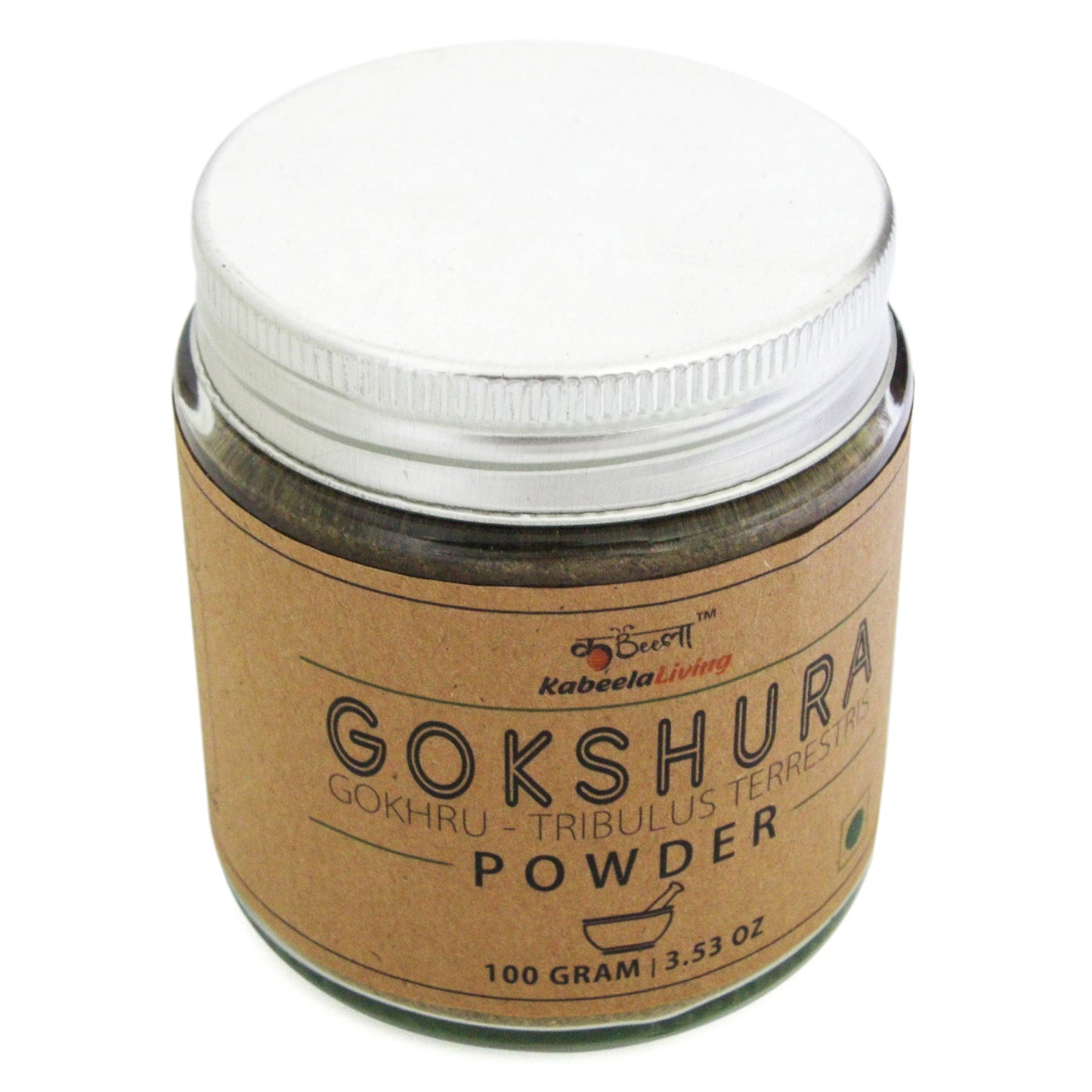 Gokshura Powder | Pure Gokhru Powder | Tribulus Orchiodes ( 100Gm )