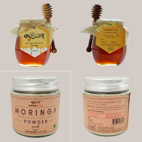 Buy 750g RAW HONEY and get 100g MORINGA POWDER FREE