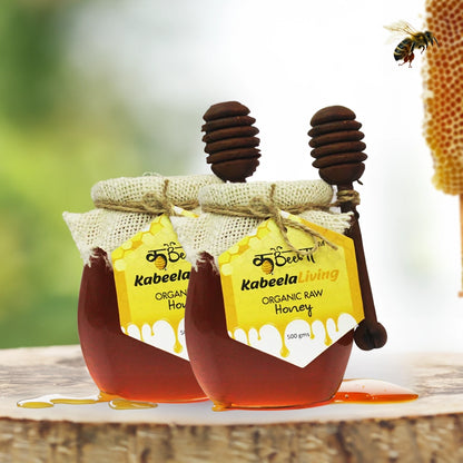 Organic Raw Honey | 100% Natural (1kg Pack)