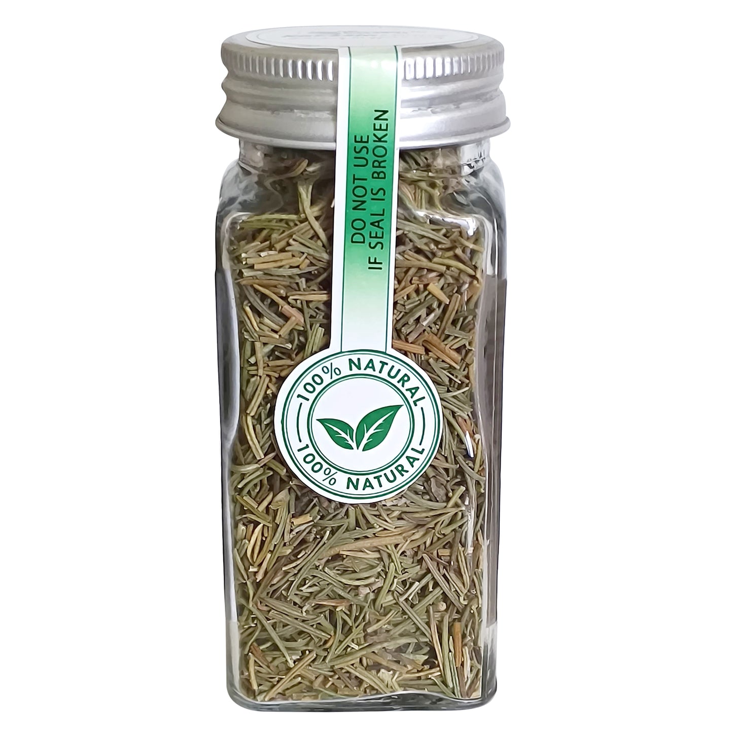 Rosemary by Kabeela Living | Set of 2 x 30g Bottles | Dried Leaves | Seasoning for Bread, Focaccia, Pizza, Pasta, Marinades And Soups | No Artificial Flavour And Colours |