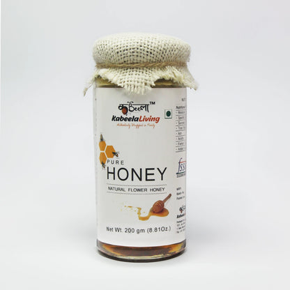 Organic Flower Honey | Unprocessed Original Honey | No Suger Added  ( 200gms )