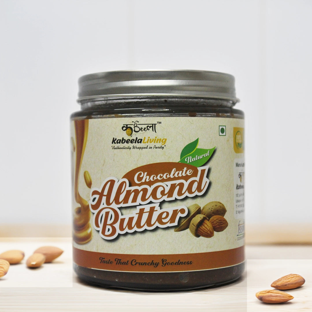 Dark Chocolate Almond Butter | Almond Butter | Real Dark Chocolate ( 500 Gm )