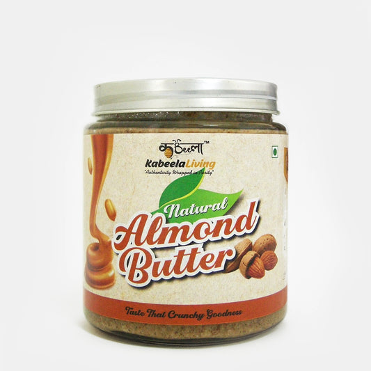 Almond Cashew Butter | All Natural Crunchy Almond Butter | ( 500Gms )