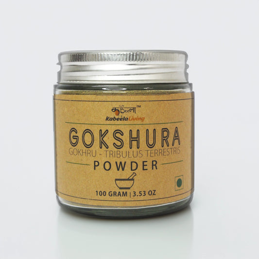 Gokshura Powder | Pure Gokhru Powder | Tribulus Orchiodes ( 100Gm )