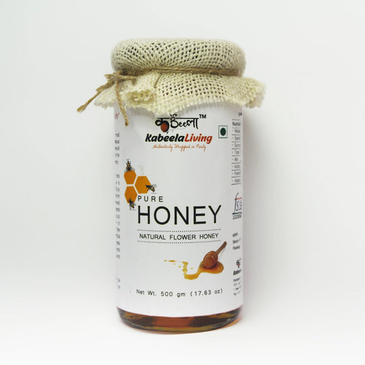 Pure Original Honey | Pure Flower Honey | Pure Raw Unprocessed Original Honey  ( 500gms )