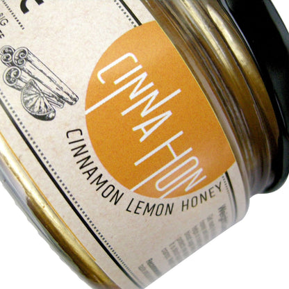 Cinnamon Lemon Honey | organic Cinnamon Honey | Cinnahon | 100% Natural ( 200 Gms)