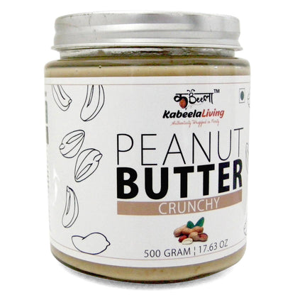 Kabeela Living Crunchy Natural Peanut Butter, 100 % Peanut. No ingredient !!!